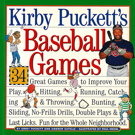 Kirby Puckett's Baseball Games - Book Cover
